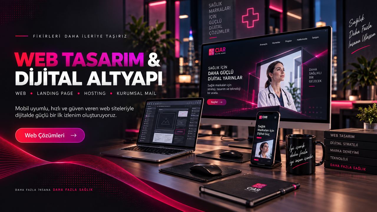 Web Tasarım & Dijital Altyapı — CIAR Dijital Ajans